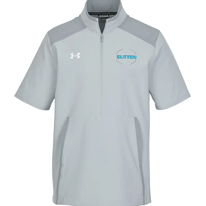 Under Armour Motivate 3.0 Short Sleeve Half-Zip - Embroidered