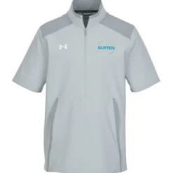 Under Armour Motivate 3.0 Short Sleeve Half-Zip - Embroidered