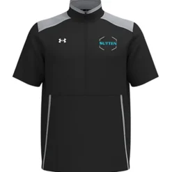 Under Armour Motivate 3.0 Short Sleeve Half-Zip - Embroidered