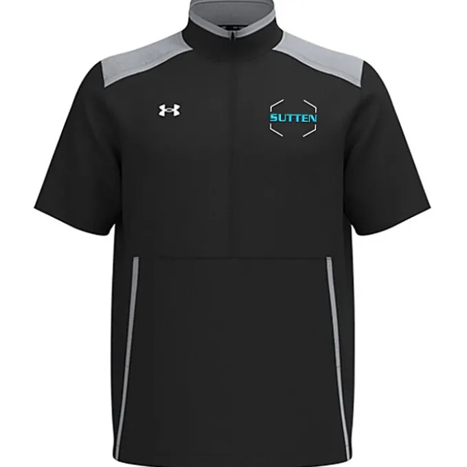 Under Armour Motivate 3.0 Short Sleeve Half-Zip - Embroidered
