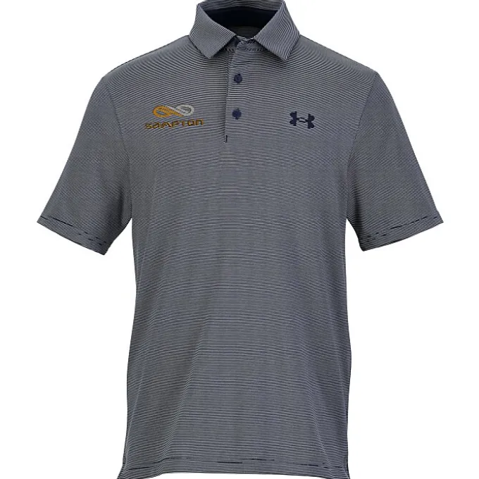 Under Armour Playoff 3.0 Stripe Polo - Embroidered