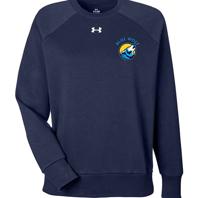 Under Armour Rival Fleece Crew Sweatshirt - Ladies' - Full Color