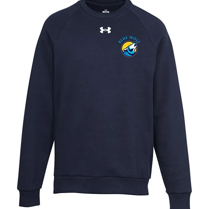 Under Armour Rival Fleece Crew Sweatshirt - Men's - Full Color