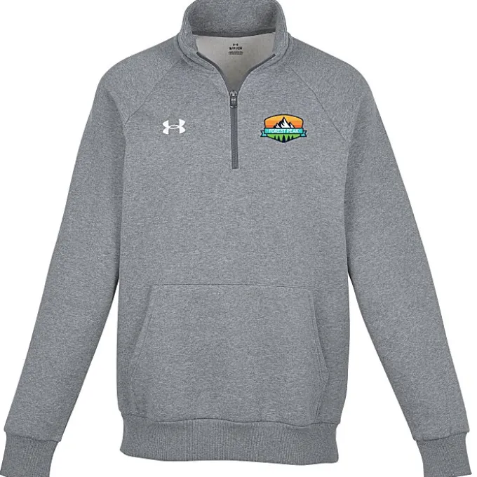 Under Armour Rival Fleece 1/4-Zip Pullover - Men's - Full Color