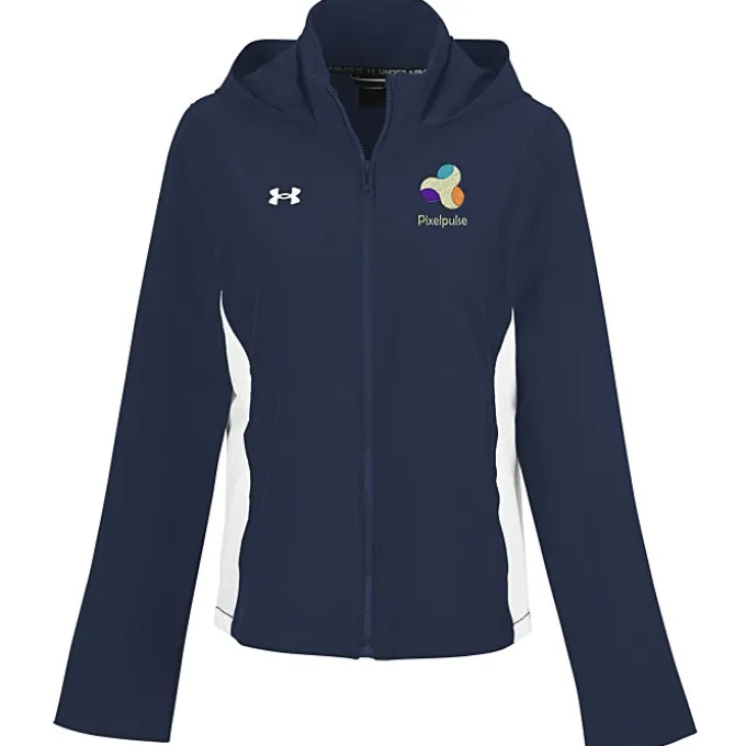 Under Armour Rival Stretch Woven Jacket - Ladies' - Embroidered