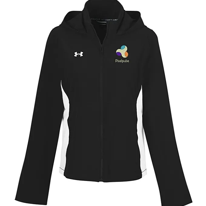 Under Armour Rival Stretch Woven Jacket - Ladies' - Embroidered