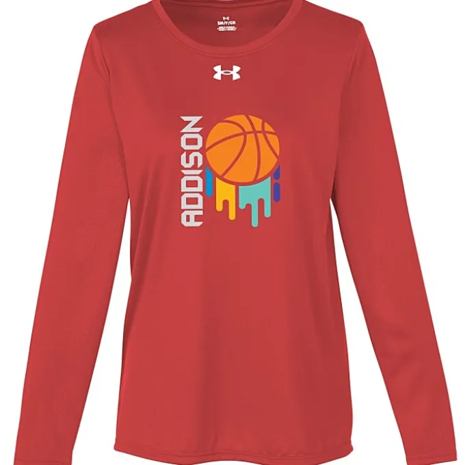 Under Armour Team Tech Long Sleeve T-Shirt - Ladies' - Full Color