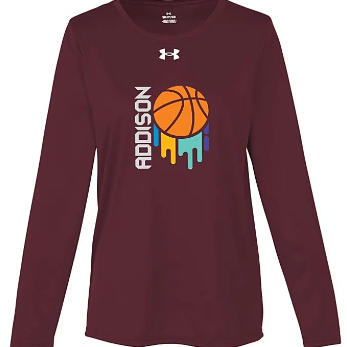 Under Armour Team Tech Long Sleeve T-Shirt - Ladies' - Full Color