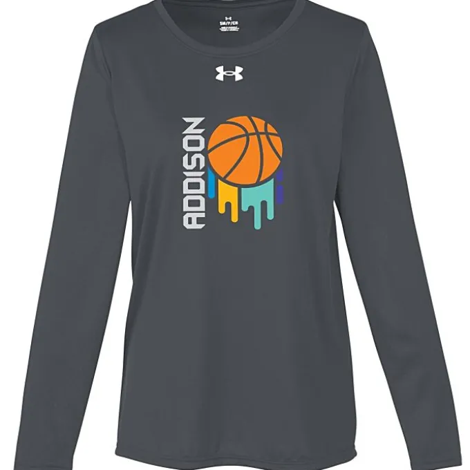 Under Armour Team Tech Long Sleeve T-Shirt - Ladies' - Full Color