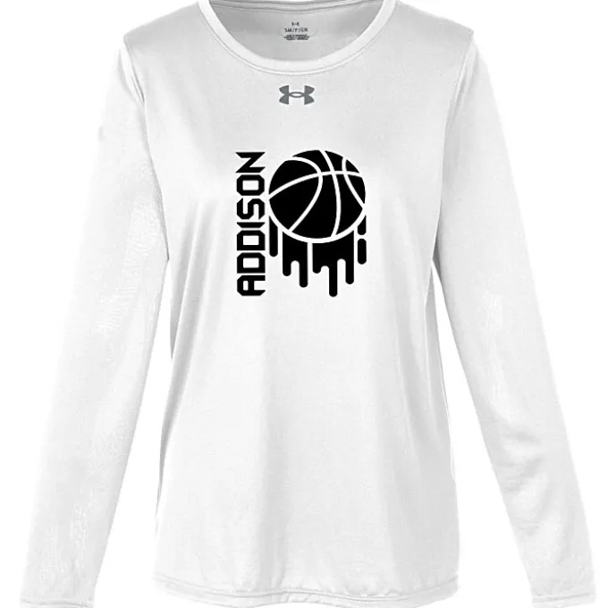 Under Armour Team Tech Long Sleeve T-Shirt - Ladies' - Screen