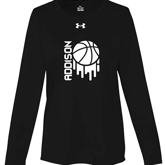 Under Armour Team Tech Long Sleeve T-Shirt - Ladies' - Screen