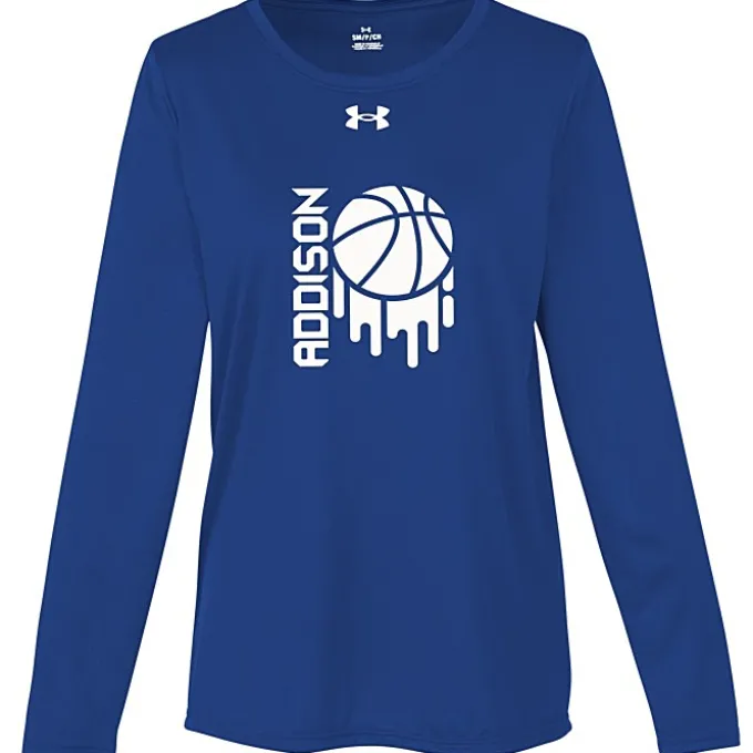Under Armour Team Tech Long Sleeve T-Shirt - Ladies' - Screen