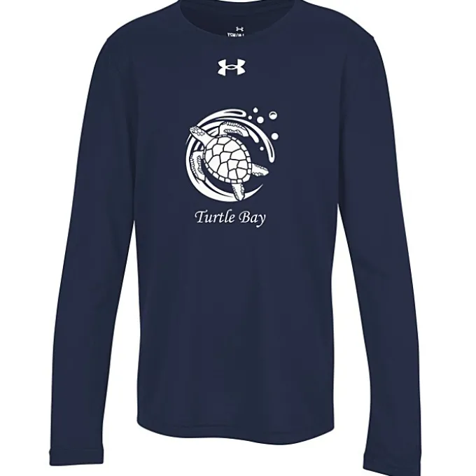 Under Armour Team Tech Long Sleeve T-Shirt - Youth - Screen