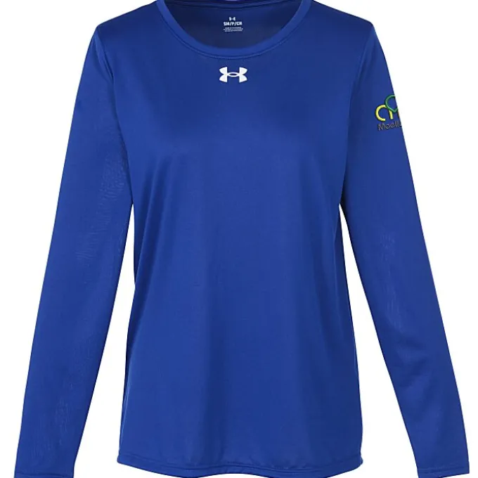 Under Armour Team Tech Long Sleeve T-Shirt - Ladies' - Embroidered