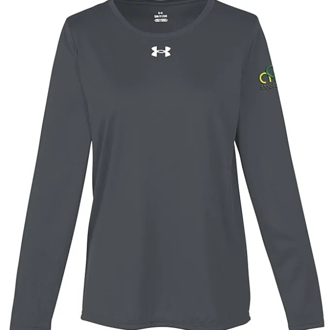 Under Armour Team Tech Long Sleeve T-Shirt - Ladies' - Embroidered