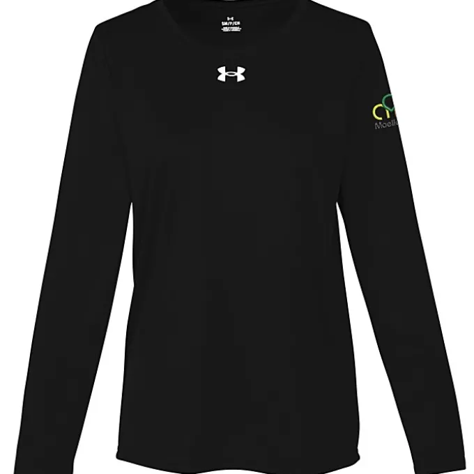 Under Armour Team Tech Long Sleeve T-Shirt - Ladies' - Embroidered