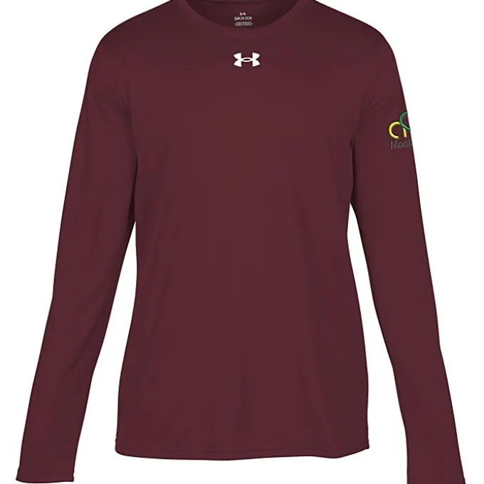 Under Armour Team Tech Long Sleeve T-Shirt - Men's - Embroidered