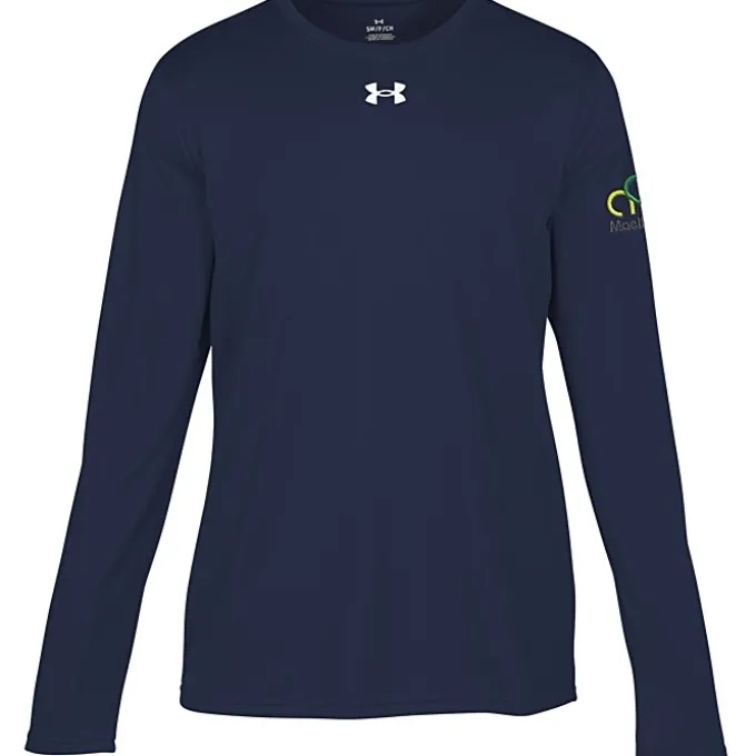 Under Armour Team Tech Long Sleeve T-Shirt - Men's - Embroidered