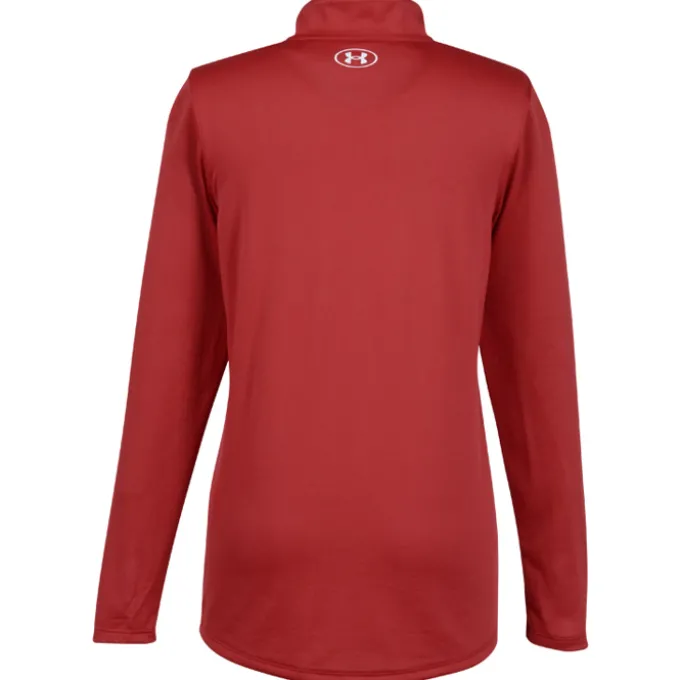 Under Armour Team Tech 1/2-Zip Pullover - Ladies' - Embroidered