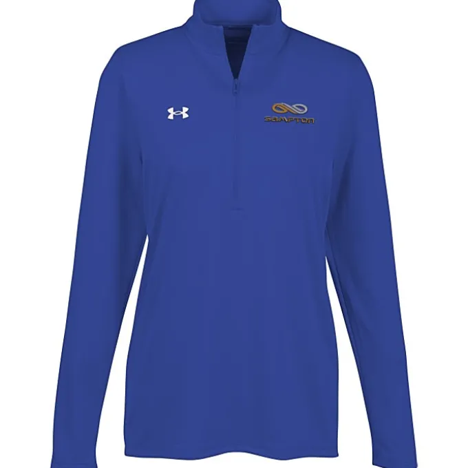 Under Armour Team Tech 1/2-Zip Pullover - Ladies' - Embroidered