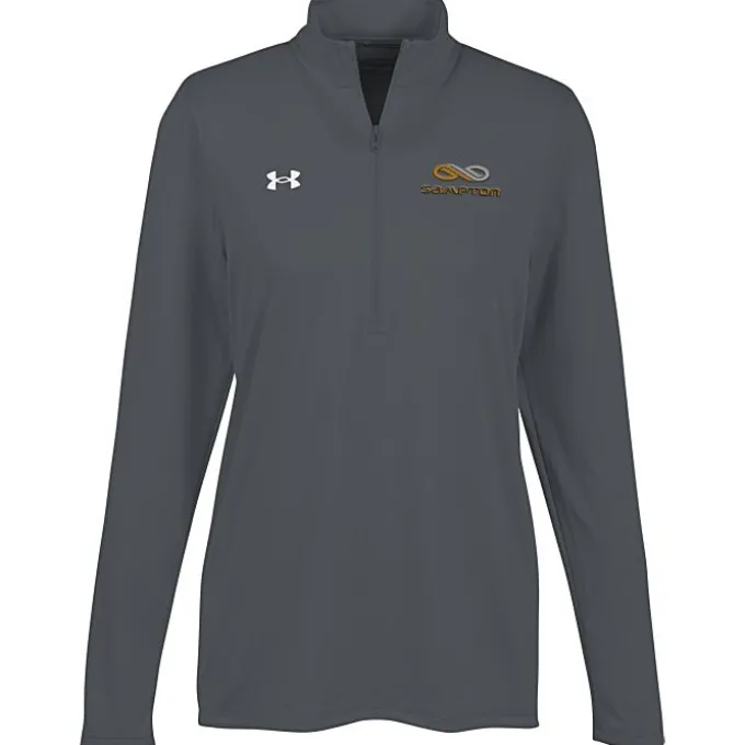 Under Armour Team Tech 1/2-Zip Pullover - Ladies' - Embroidered