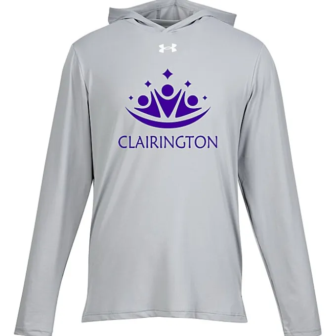 Under Armour Team Vanish Hooded Long Sleeve T-Shirt - Screen