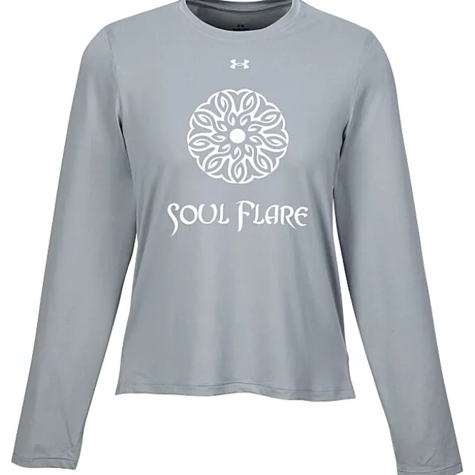 Under Armour Team Vanish Long Sleeve T-Shirt - Ladies' - Screen