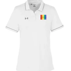 Under Armour Tipped Team Performance Polo - Ladies' - Full Color
