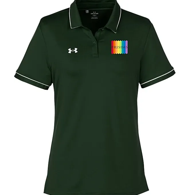 Under Armour Tipped Team Performance Polo - Ladies' - Full Color