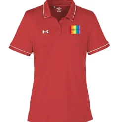 Under Armour Tipped Team Performance Polo - Ladies' - Full Color