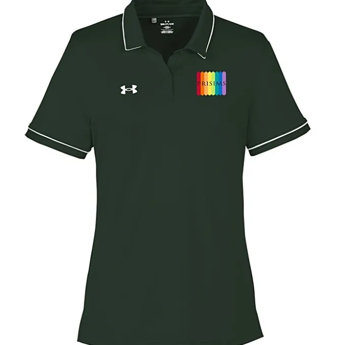Under Armour Tipped Team Performance Polo - Ladies' - Full Color