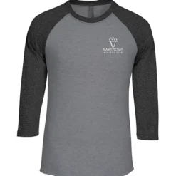 Unisex Tri-Blend Baseball Tee - Screen