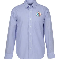 Untucked Striped Poplin Shirt - Men's