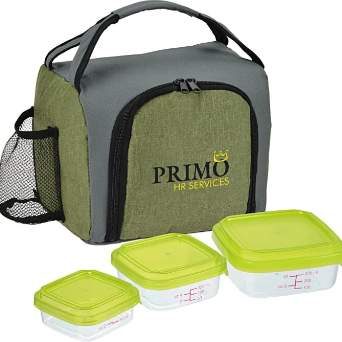 Up Front Square Portion Control Lunch Set