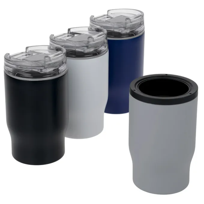 Urban Peak 3-in-1 Tumbler and Insulator - 12-oz Powder Coat - Laser Engraved - 24 hr