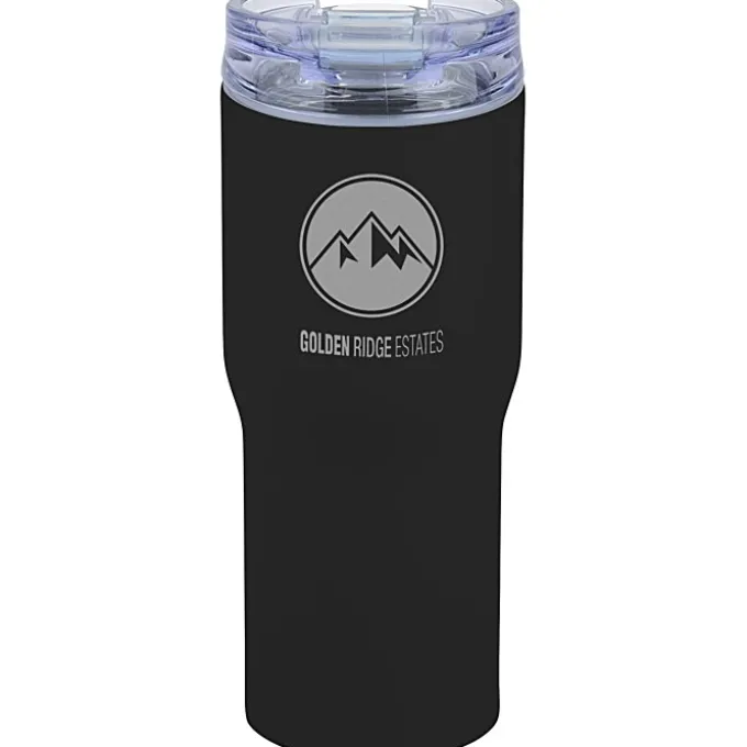 Urban Peak Vacuum Tumbler - 20 oz - Powder Coat - Laser Engraved