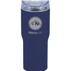 Urban Peak Vacuum Tumbler - 20 oz - Powder Coat - Laser Engraved