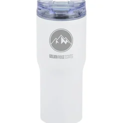 Urban Peak Vacuum Tumbler - 20 oz - Powder Coat - Laser Engraved