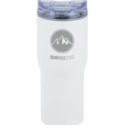 Urban Peak Vacuum Tumbler - 20 oz - Powder Coat - Laser Engraved