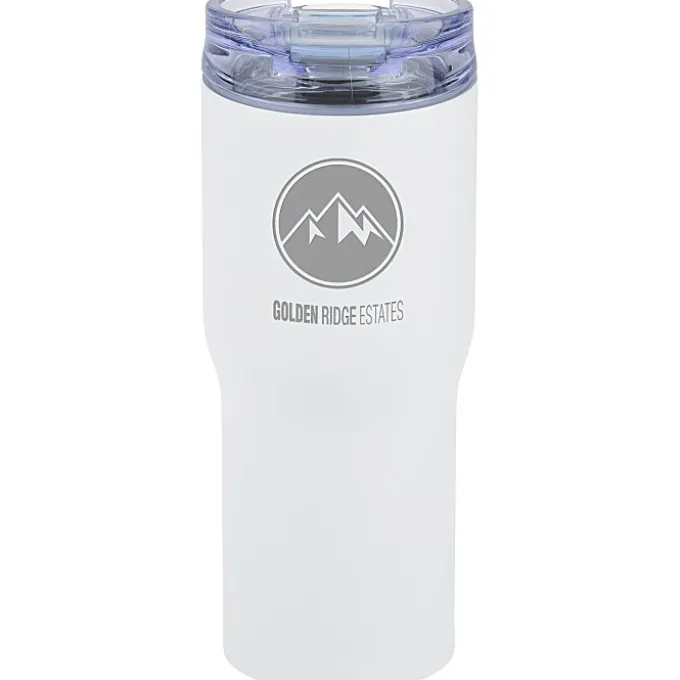 Urban Peak Vacuum Tumbler - 20 oz - Powder Coat - Laser Engraved