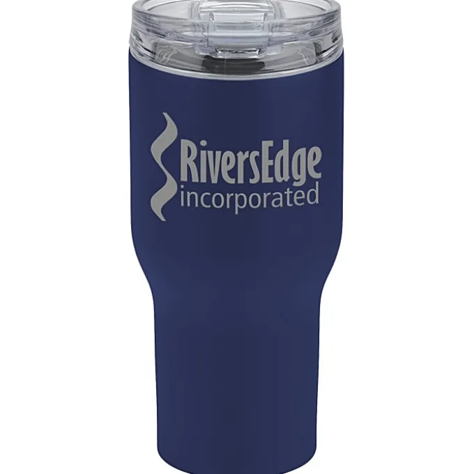 Urban Peak Vacuum Tumbler - 30 oz - Powder Coat - Laser Engraved