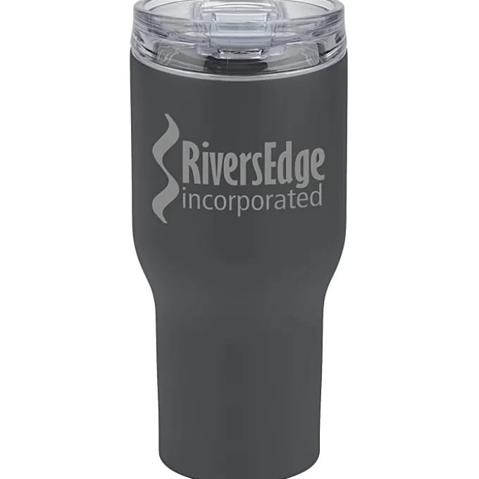 Urban Peak Vacuum Tumbler - 30 oz - Powder Coat - Laser Engraved