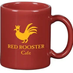 USA Made Mug - 11 oz. - Red