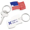 US Flag Stock Soft Keychain