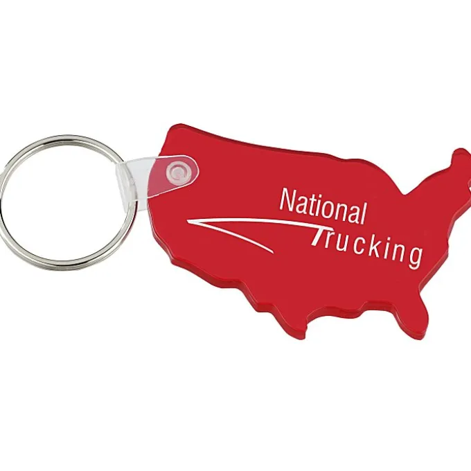 US Soft Keychain - Translucent