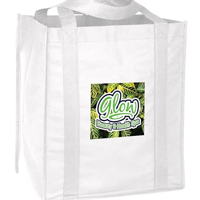 Value Grocery Tote - 15 inches x 13 inches - Full Color