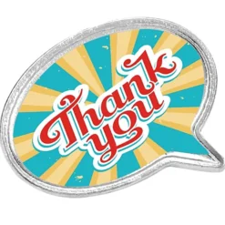 Value Lapel Pin - Speech Bubble