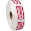 Value Sticker by the Roll - Rectangle - 1 inch x 2 inches - 24 hr