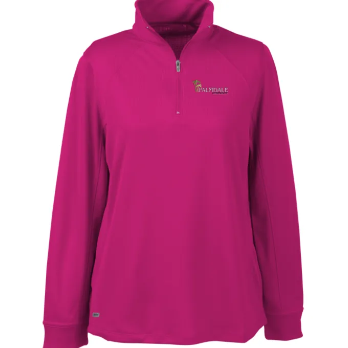 Vansport Mesh 1/4-Zip Tech Pullover - Ladies'