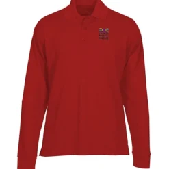 Vansport Omega Solid Mesh LS Tech Polo - Men's
